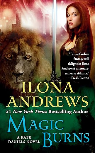 Review: Magic Burns by Ilona Andrews magic burns ilona andrews