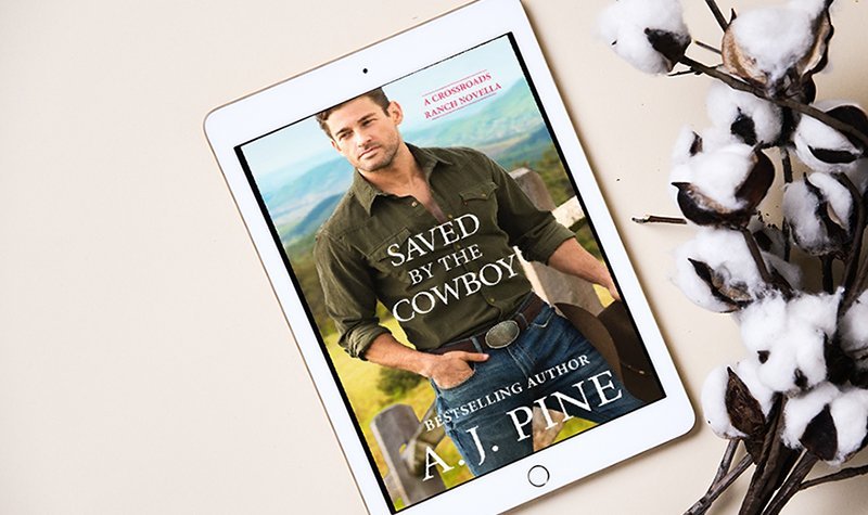 ARC Review: Saved by the Cowboy by A.J. Pine