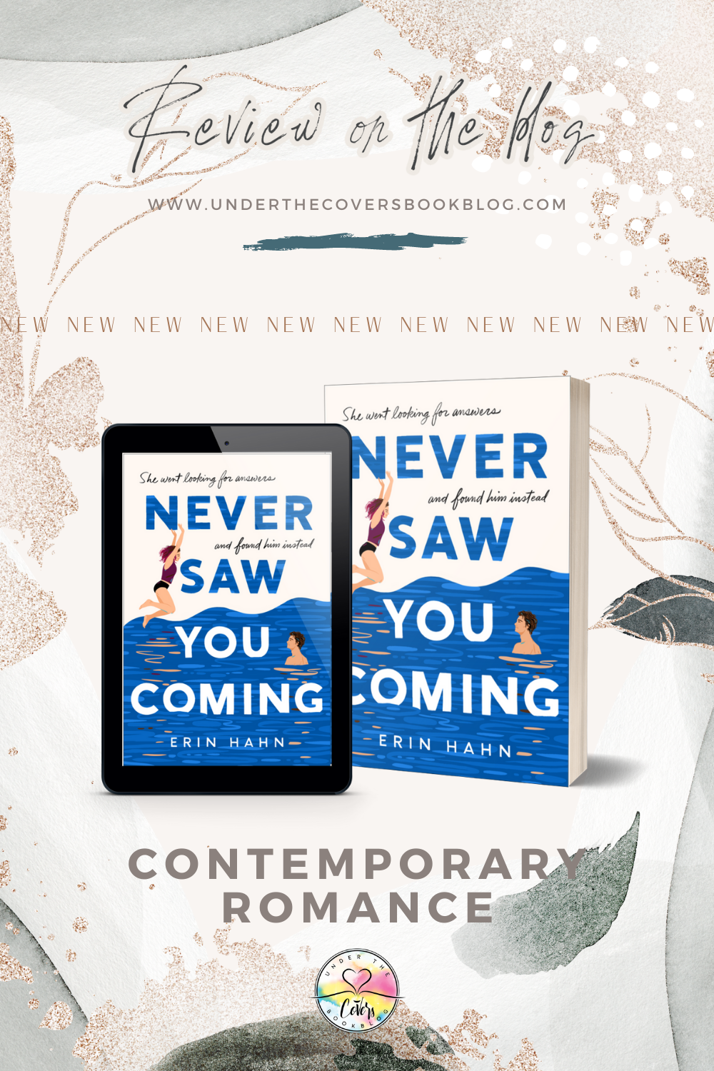 ARC Review: Never Saw You Coming by Erin Hahn