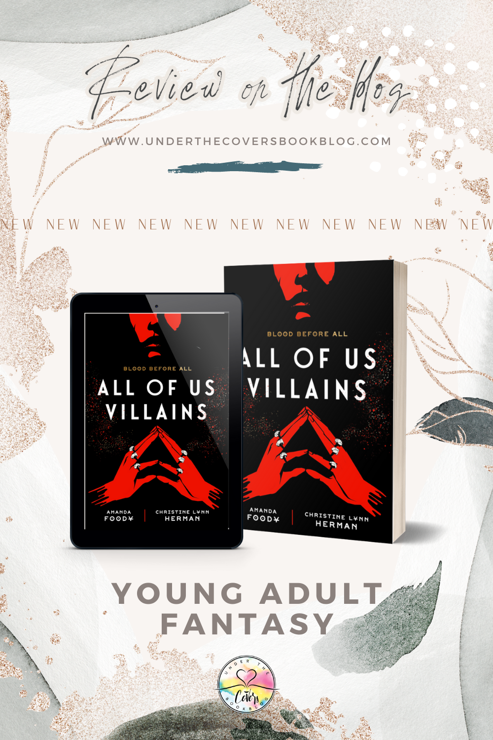 ARC Review: All of Us Villains by Amanda Foody and Christine Lynn Herman