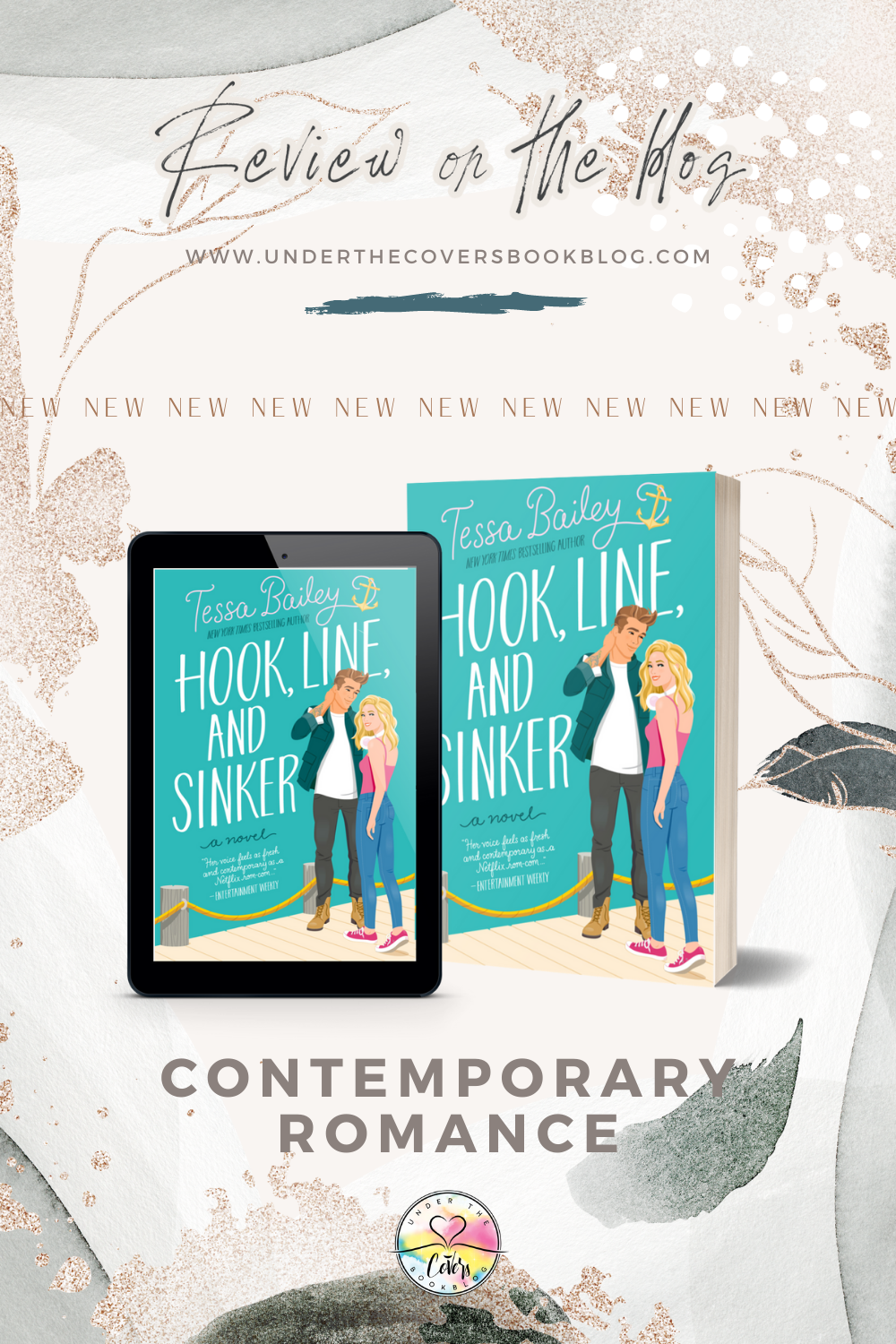 ARC Review: Hook, Line and Sinker by Tessa Bailey