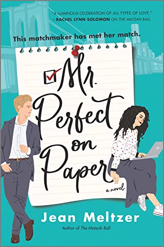 Book cover: Mr. Perfect on Paper by Jean Meltzer